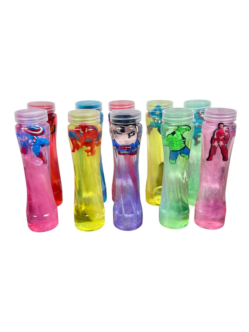 10/$7 Hero  Glitter Sensory Slime Bottles